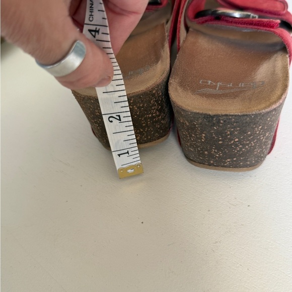 Dansko Elegant Red adjustable Buckle Sandals size 9-9.5 - Picture 9 of 12